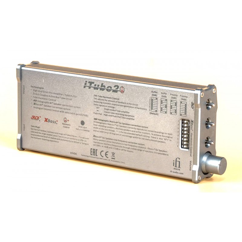 IFI AUDIO iTUBE 2 Préamplificateur à Tubes Compact Audiophile