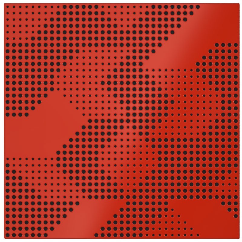 ARTNOVION Komodo W-Absorber Panneau Acoustique Absorbant (Lot de 6 ou 8 Panneaux)