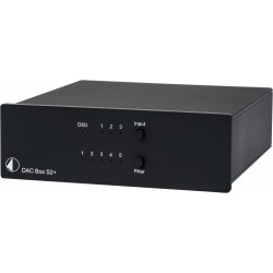 Pro-Ject DAC BOX S2+ Convertisseur N/A MQA 32Bits/768kHz & DSD 256