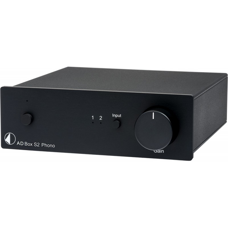 Pro-Ject A/D BOX S2 PHONO Préampli Phono MM/MC Audiophile avec Sortie USB