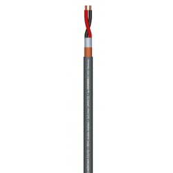 Sommer Cable SC-MERIDIAN INSTALL SP225 Câble pour Hauts-Parleurs 2 x 2,5mm² FRNC Blindé Ø 8,3mm