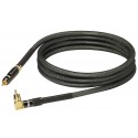 REAL CABLE® Sub 1801 Câble Audio Asymétrique pour Caisson de Basses Actif