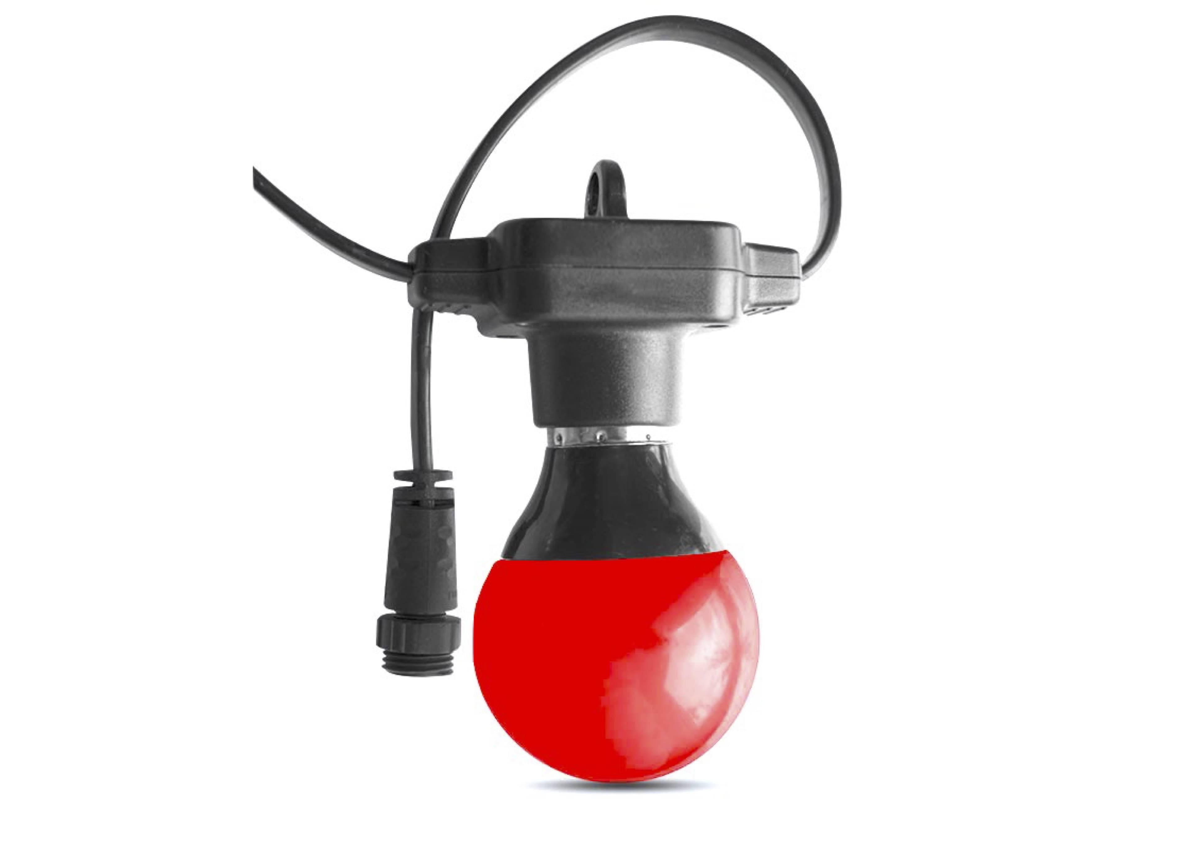 CHAUVET FESTOON 2 RGB Guirlande Festive & Mappable de 20 Ampoules LED Multicolores IP54