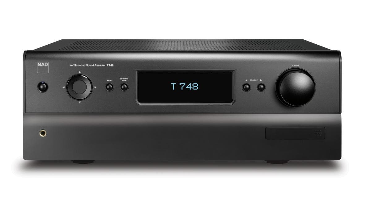 NAD T748 V2 Amplificateur Home Cinema 3D 7 x 40 Watts sous 8 Ohms