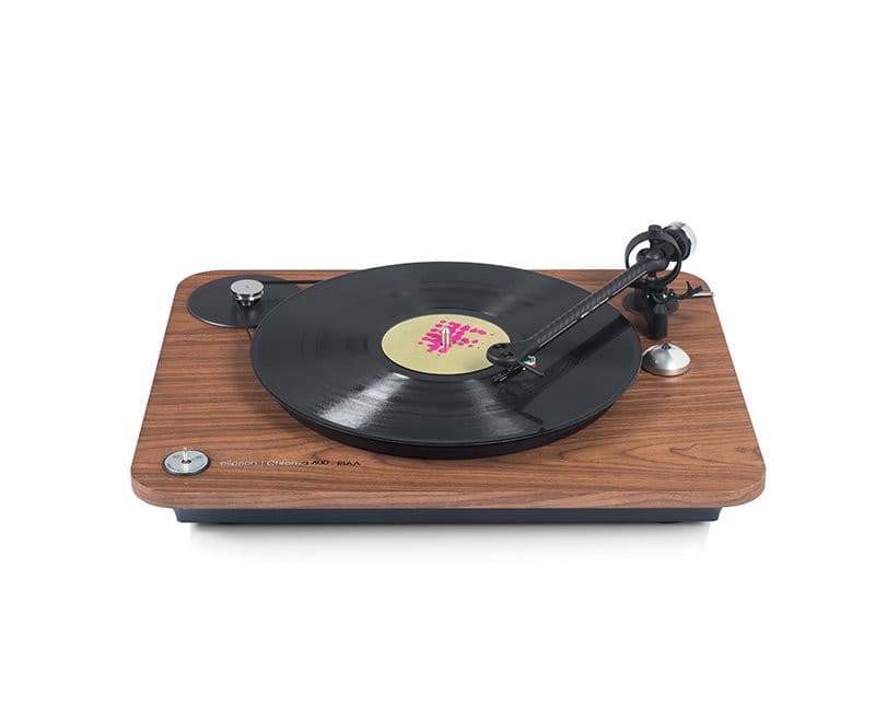 ELIPSON CHROMA 400 RIAA BT Platine Vinyle Bluetooth APTX HD munie d'un Bras Carbone & d'une Cellule Ortofon OM10