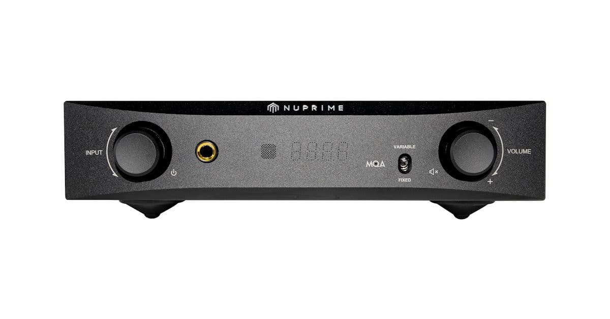 NuPRIME DAC-9X Convertisseur/Amplificateur de Casque de Référence