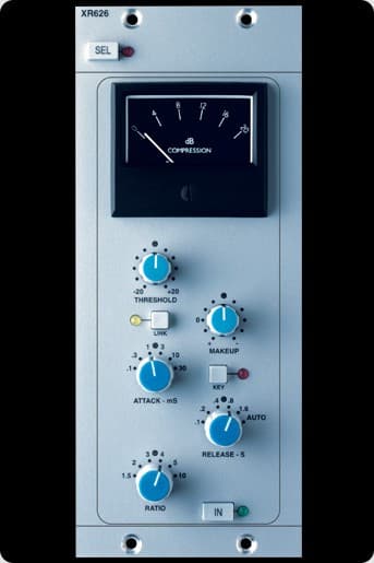 SSL XLogic™ X-Rack Stereo Bus Compressor Module