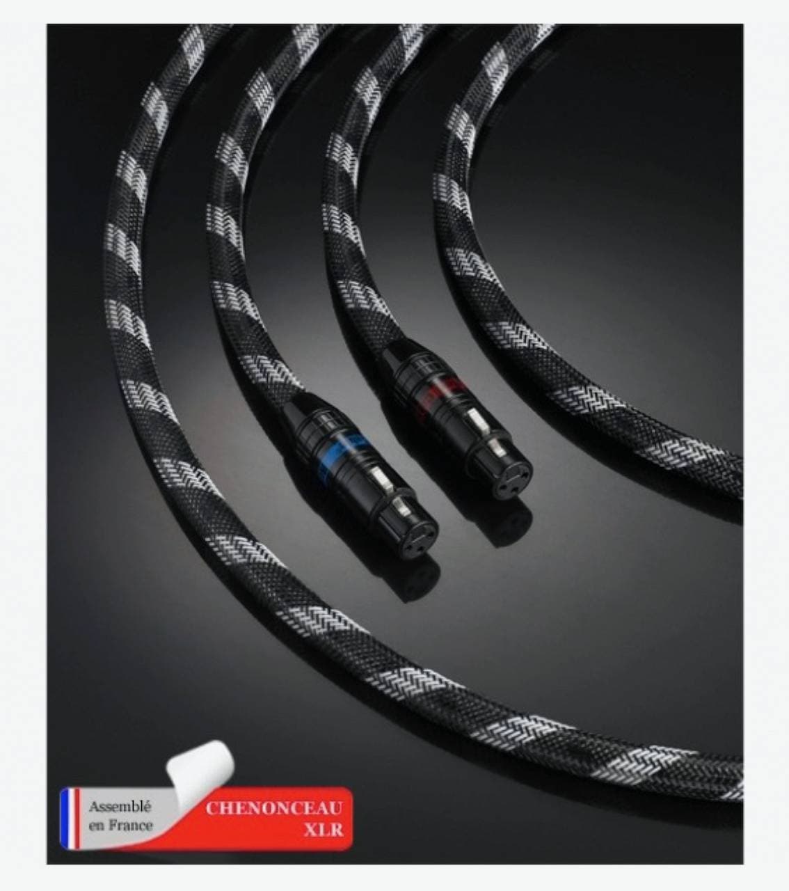 REAL CABLE® Chenonceau Câble Audio XLR de Prestige