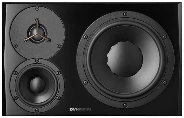 DYNAUDIO LYD48 Enceinte de Monitoring 3 Voies 180 Watts RMS (L'Unité) Black Gauche