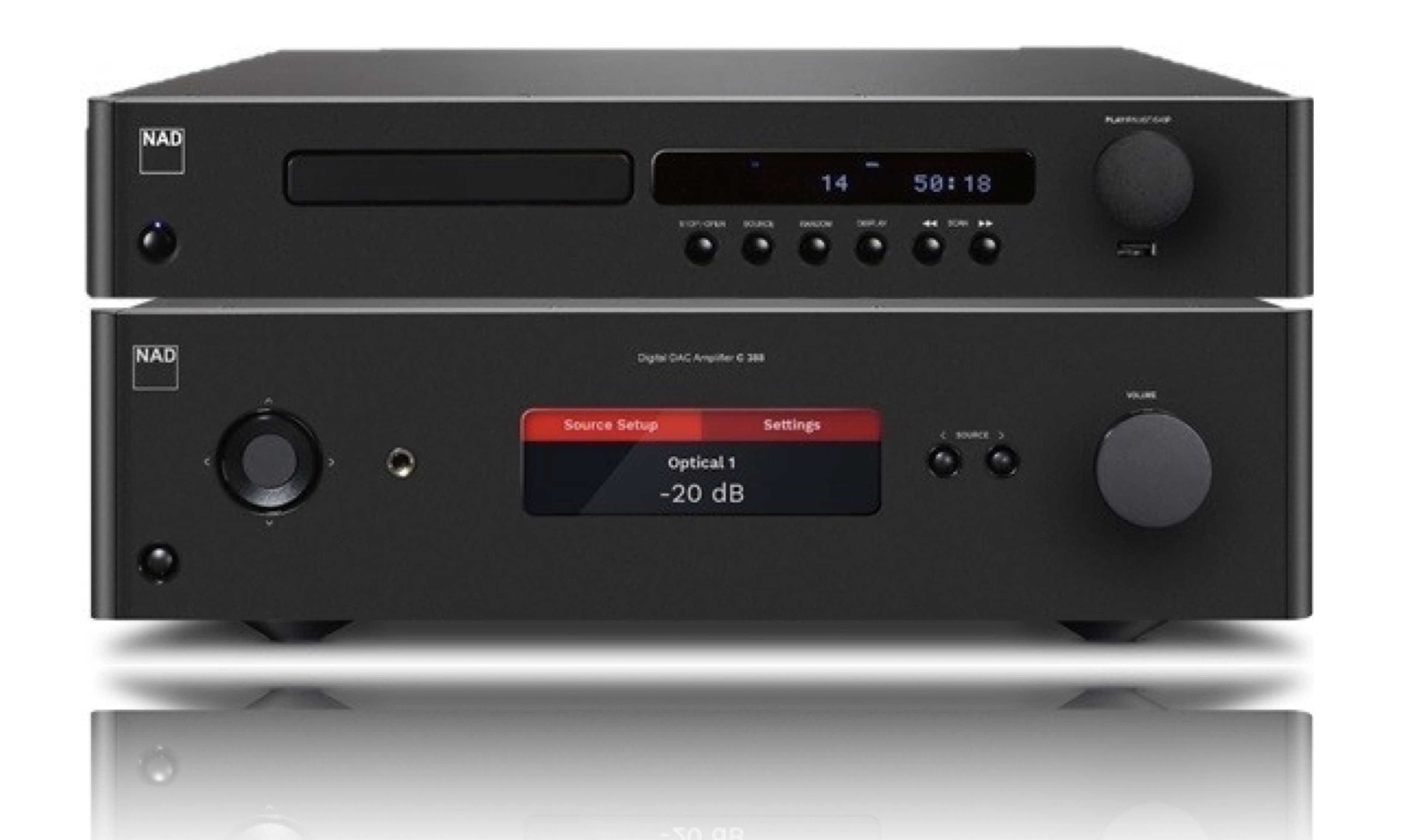 NAD Pack Amplificateur Intégré C368 + Lecteur CD Audiophile C568