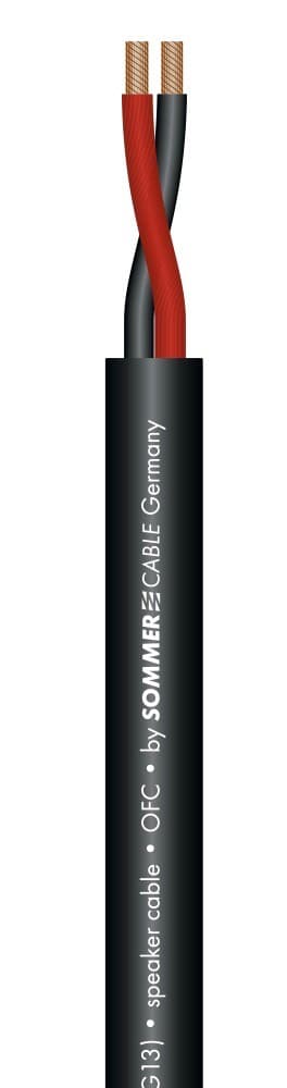 SOMMERCABLE Sc-Meridian Mobile SP225 Câble Haut-Parleur 2 x 2,5mm² PMB Ø 7,8mm