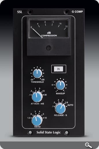 SSL 500 Stereo Bus Compressor Module