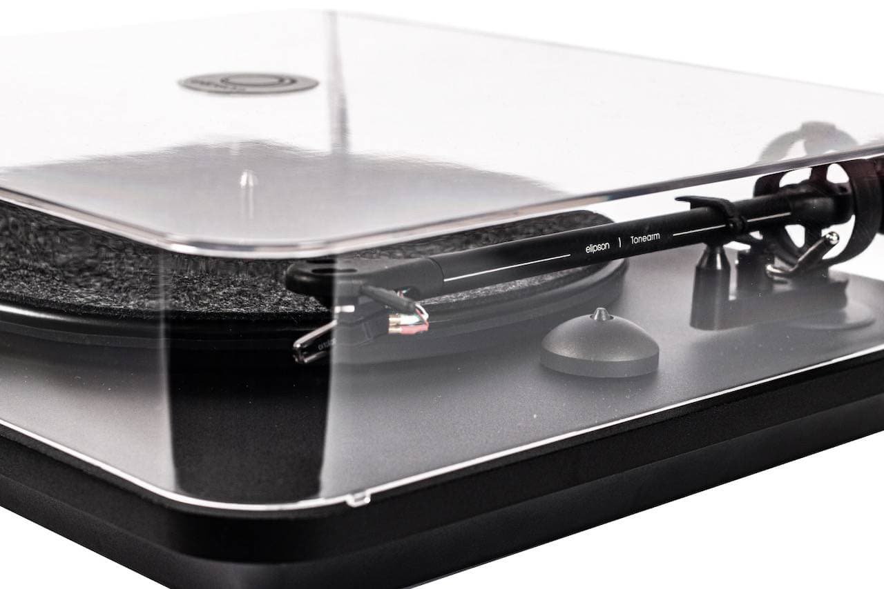 ELIPSON CHROMA 200 RIAA Platine Vinyle munie d'un Bras Aluminium & Cellule Ortofon OM10