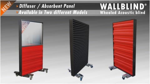 JOCAVI Wallblind ® Panneau Acoustique Mixte (Lot de 2 pièces)