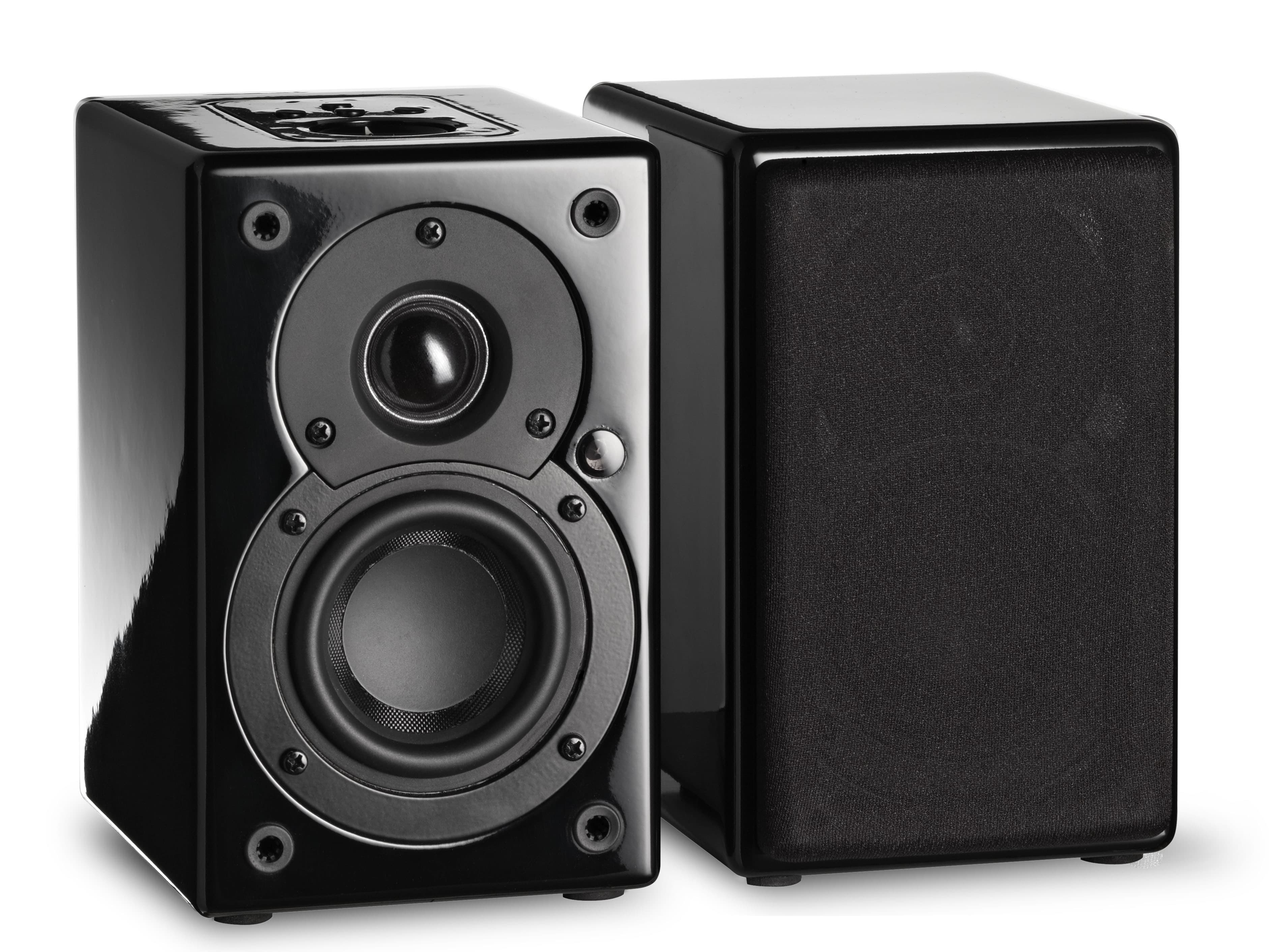 SCANSONIC S3-BTL Enceinte Bibliothèque Active Bluetooth 2 x 20 Watts (La Paire)