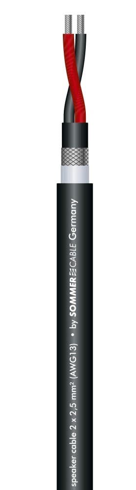 SOMMERCABLE Sc-Aqua Marinex SP225 Câble Haut-Parleur 2 x 2,5mm² PUR-SR Ø 8,2mm