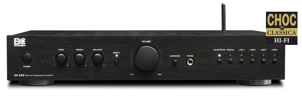 BC Acoustique EX-222.3 Amplificateur Intégré 2 x 70 Watts Wireless