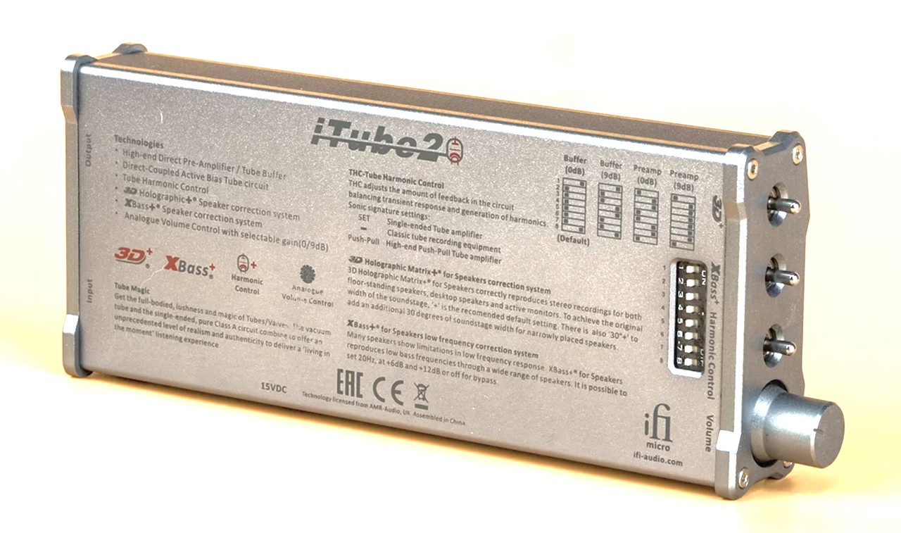 IFI AUDIO Micro iTUBE 2 Préamplificateur à Tubes Class A Audiophile